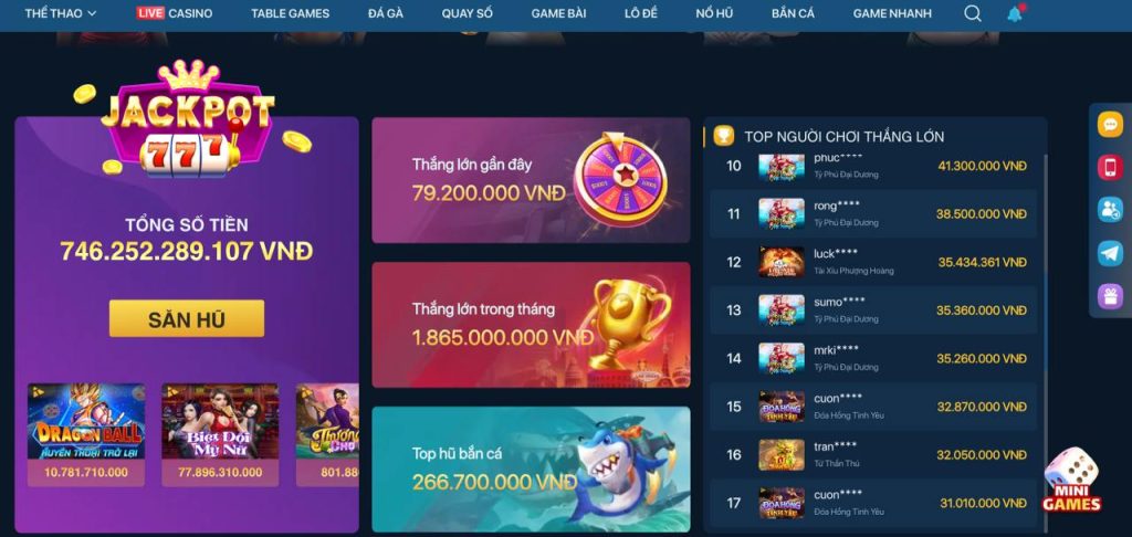 Đa dạng trò chơi Tài Xỉu tại LUCKY88